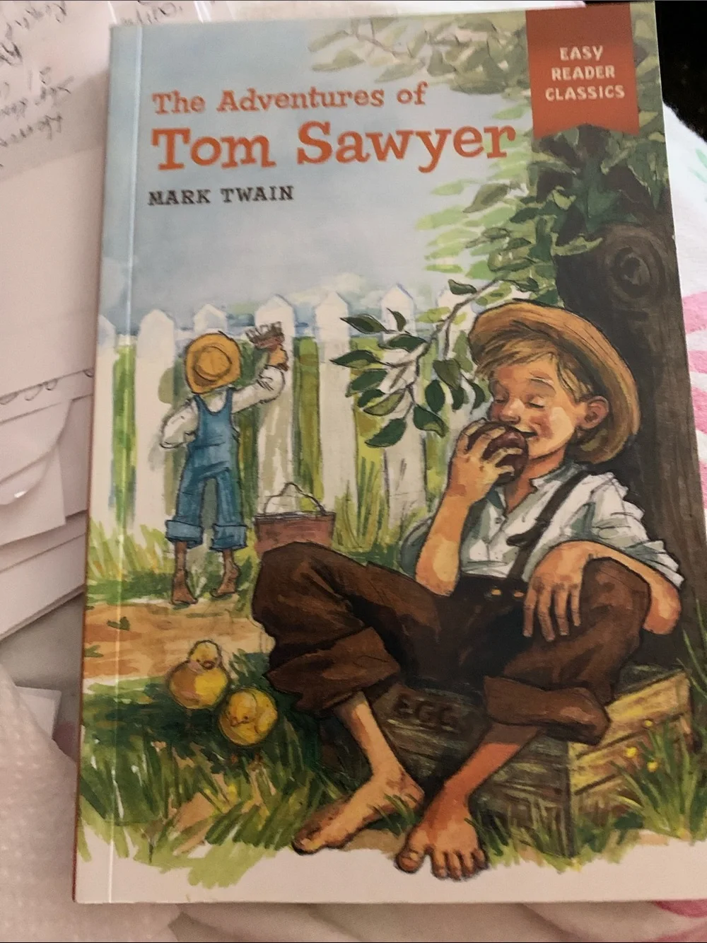 The Adventures of Tom Sawyer - Easy Reader Classic (Brown, Green, Blue)